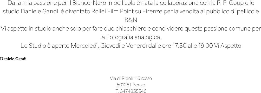 Dalla mia passione per il